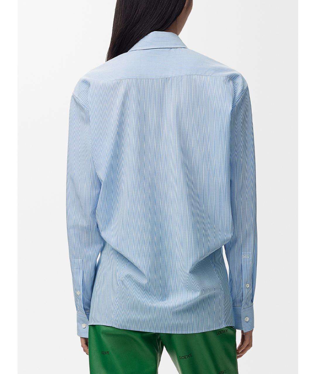 LOEWE Голубая шерстяная рубашка, фото 3