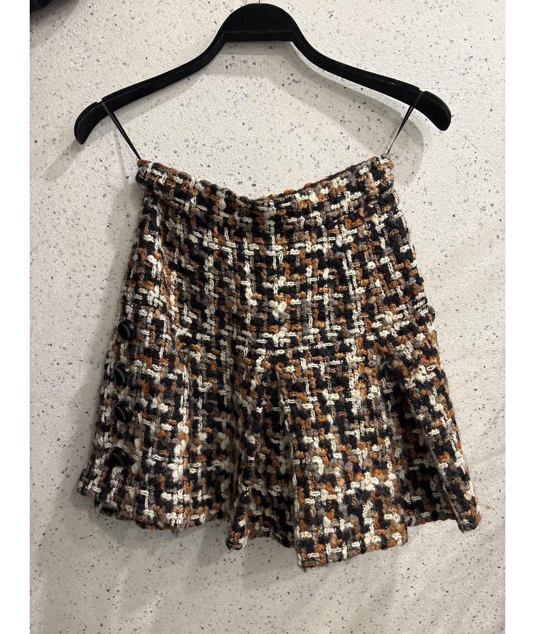 DOLCE&GABBANA Мульти шерстяной костюм с юбками, фото 2