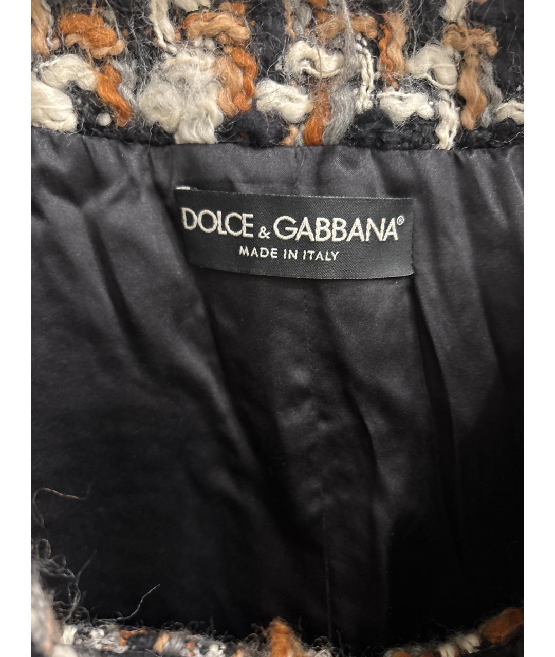 DOLCE&GABBANA Мульти шерстяной костюм с юбками, фото 3