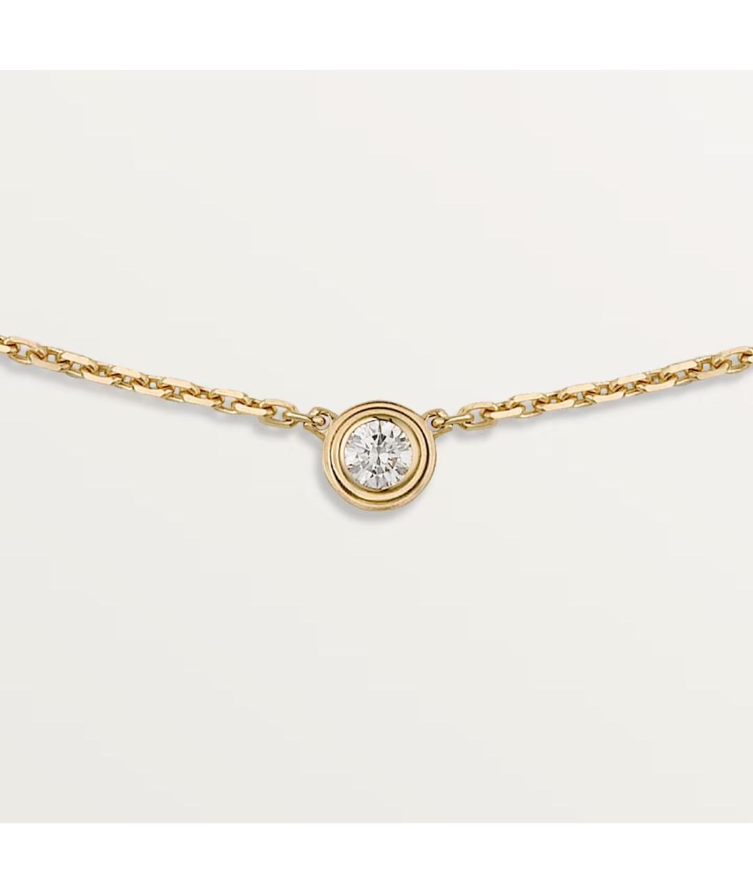 CARTIER Золотое колье из желтого золота, фото 2