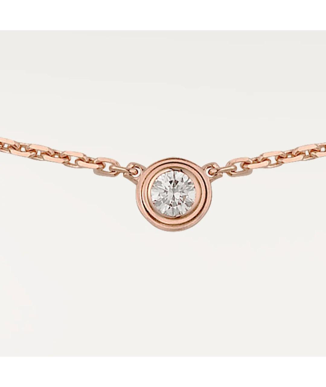 CARTIER Колье из розового золота, фото 2