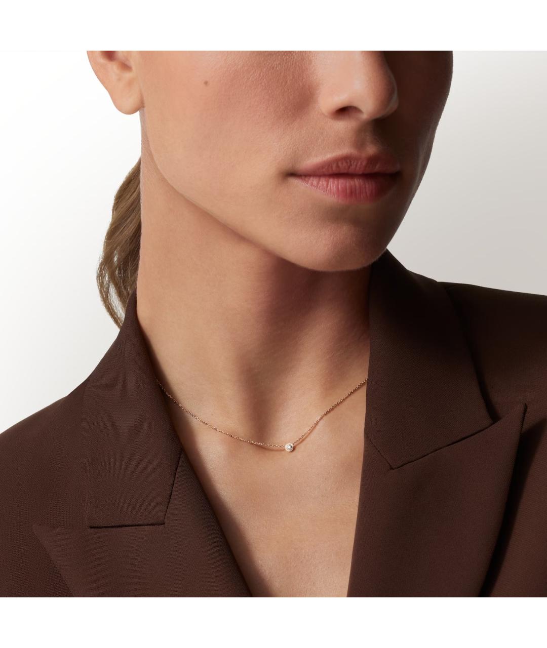 CARTIER Колье из розового золота, фото 3