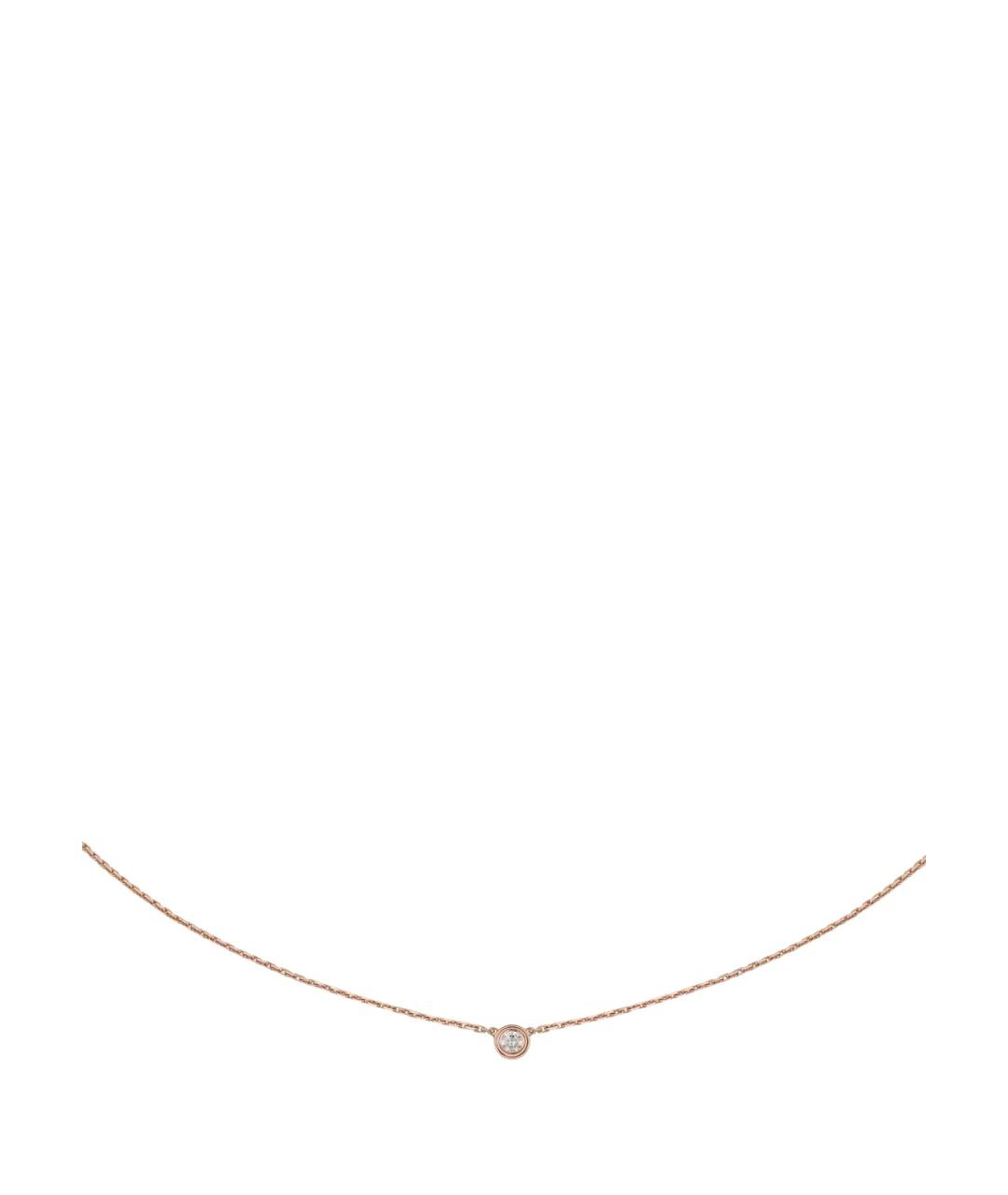 CARTIER Колье из розового золота, фото 1