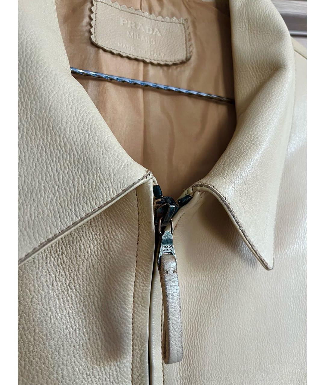 PRADA Кожаная куртка, фото 6
