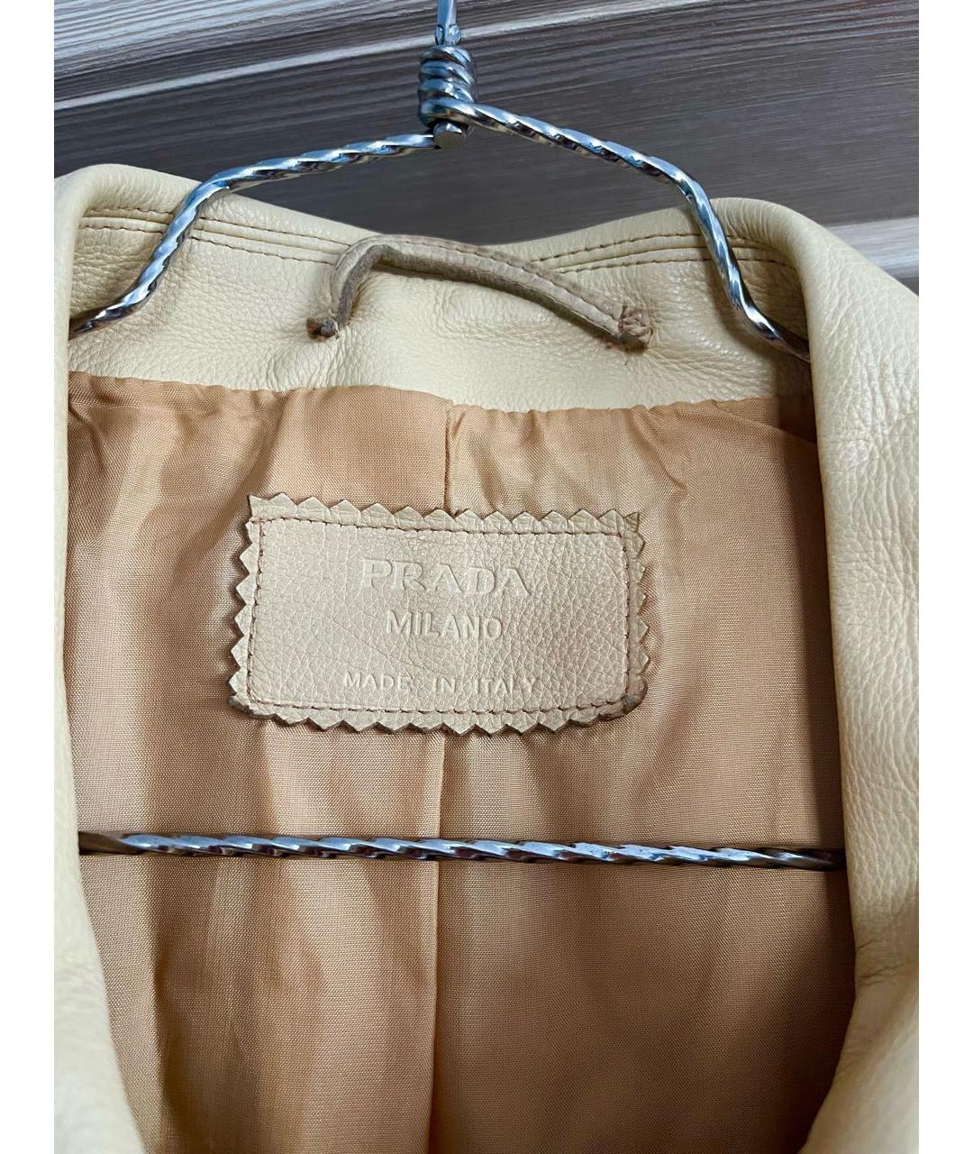 PRADA Кожаная куртка, фото 7