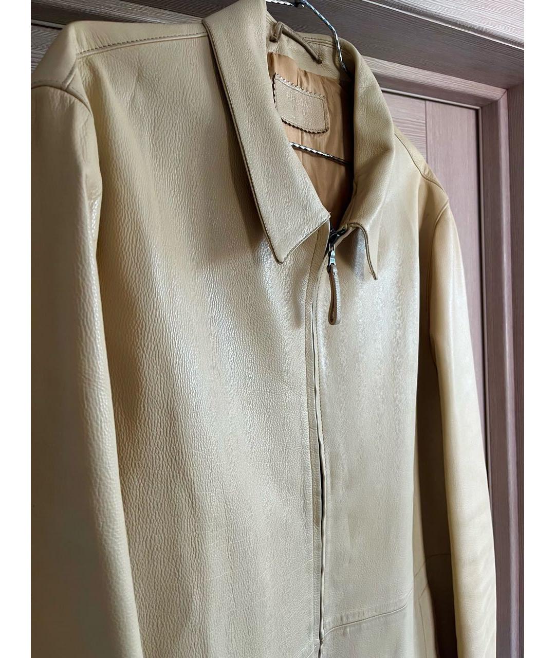 PRADA Кожаная куртка, фото 2