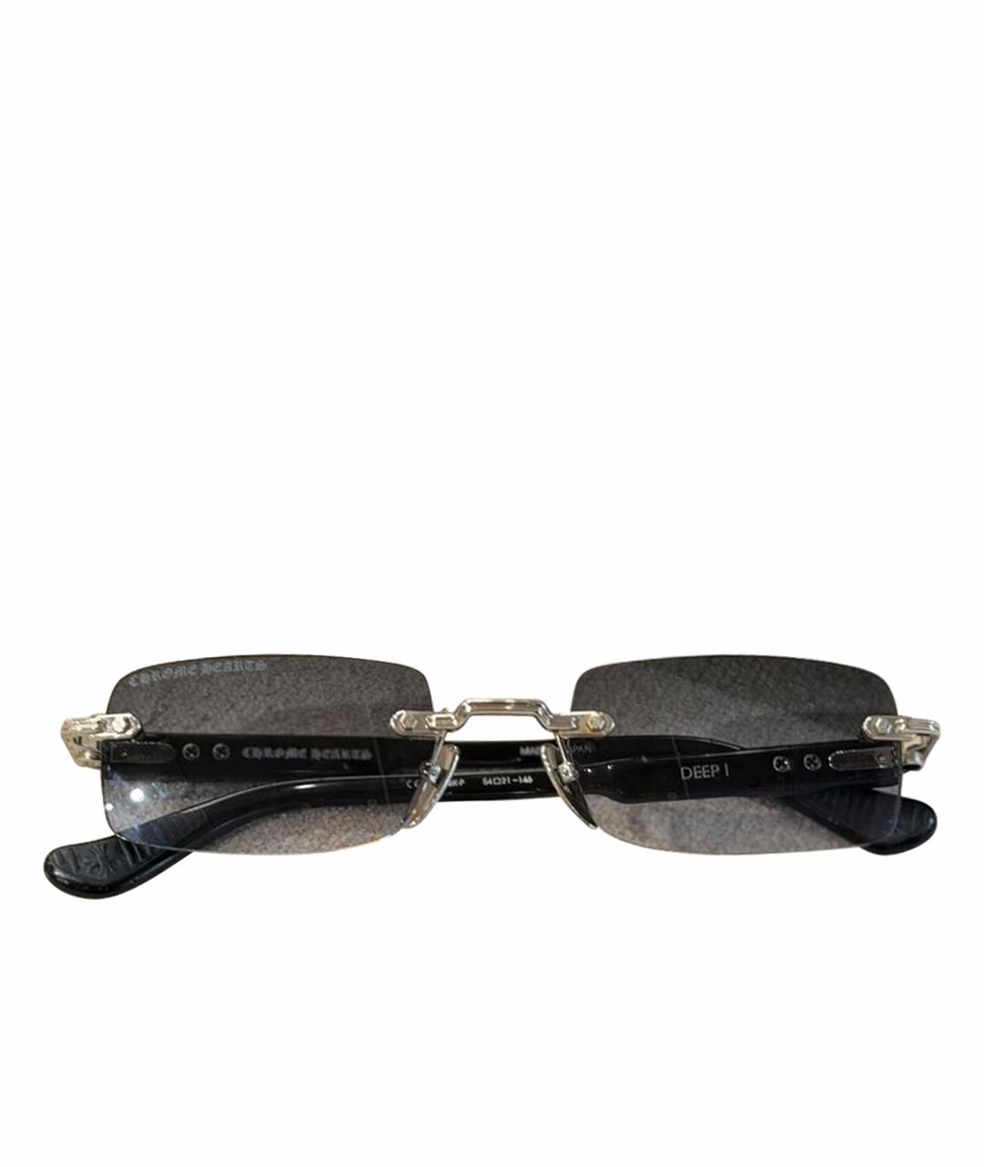 CHROME HEARTS Черные солнцезащитные очки, фото 1