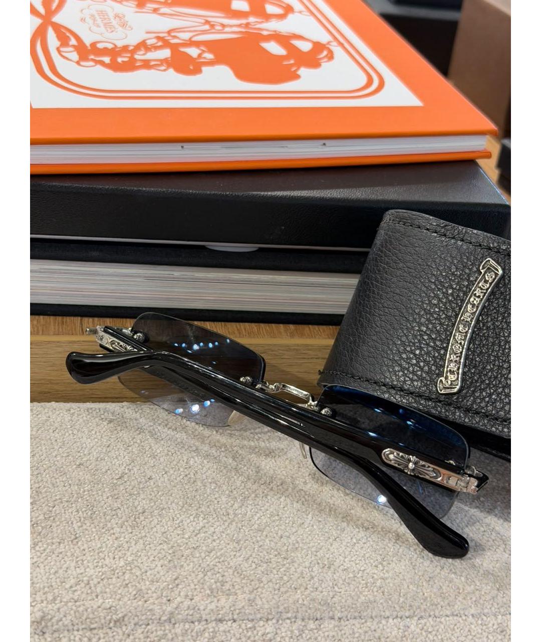 CHROME HEARTS Черные солнцезащитные очки, фото 3