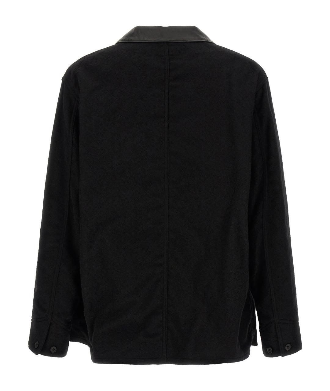 COMME DES GARÇONS HOMME PLUS Черная шерстяная куртка, фото 2