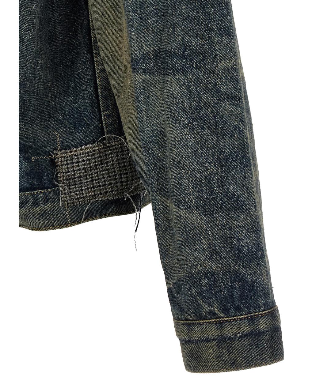 JUNYA WATANABE Синяя хлопковая куртка, фото 4