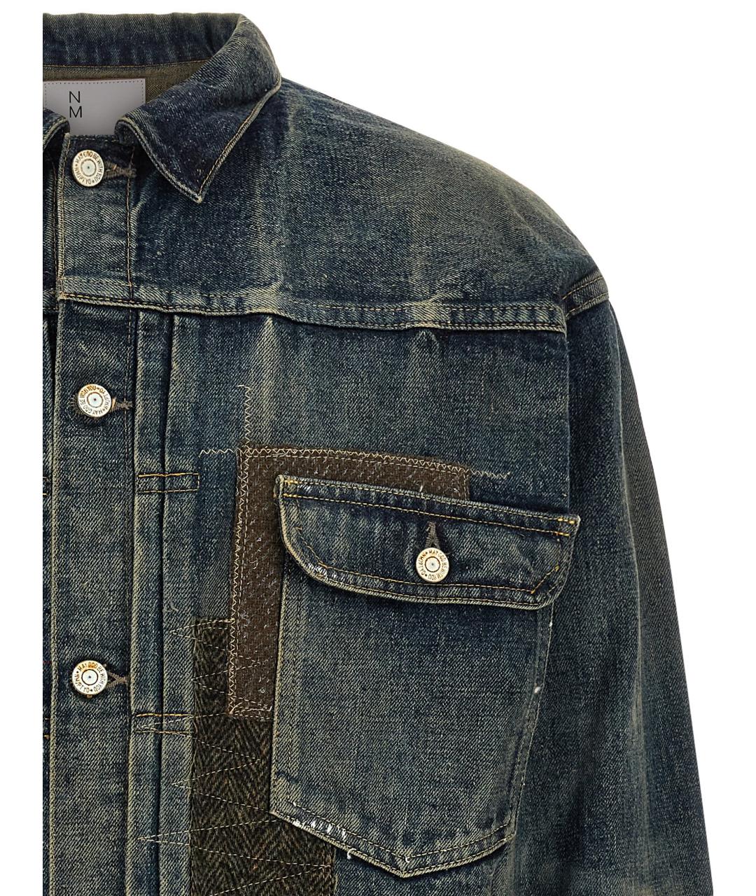 JUNYA WATANABE Синяя хлопковая куртка, фото 3