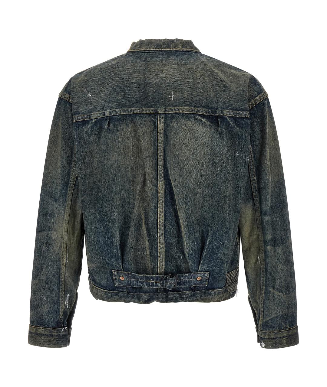 JUNYA WATANABE Синяя хлопковая куртка, фото 2