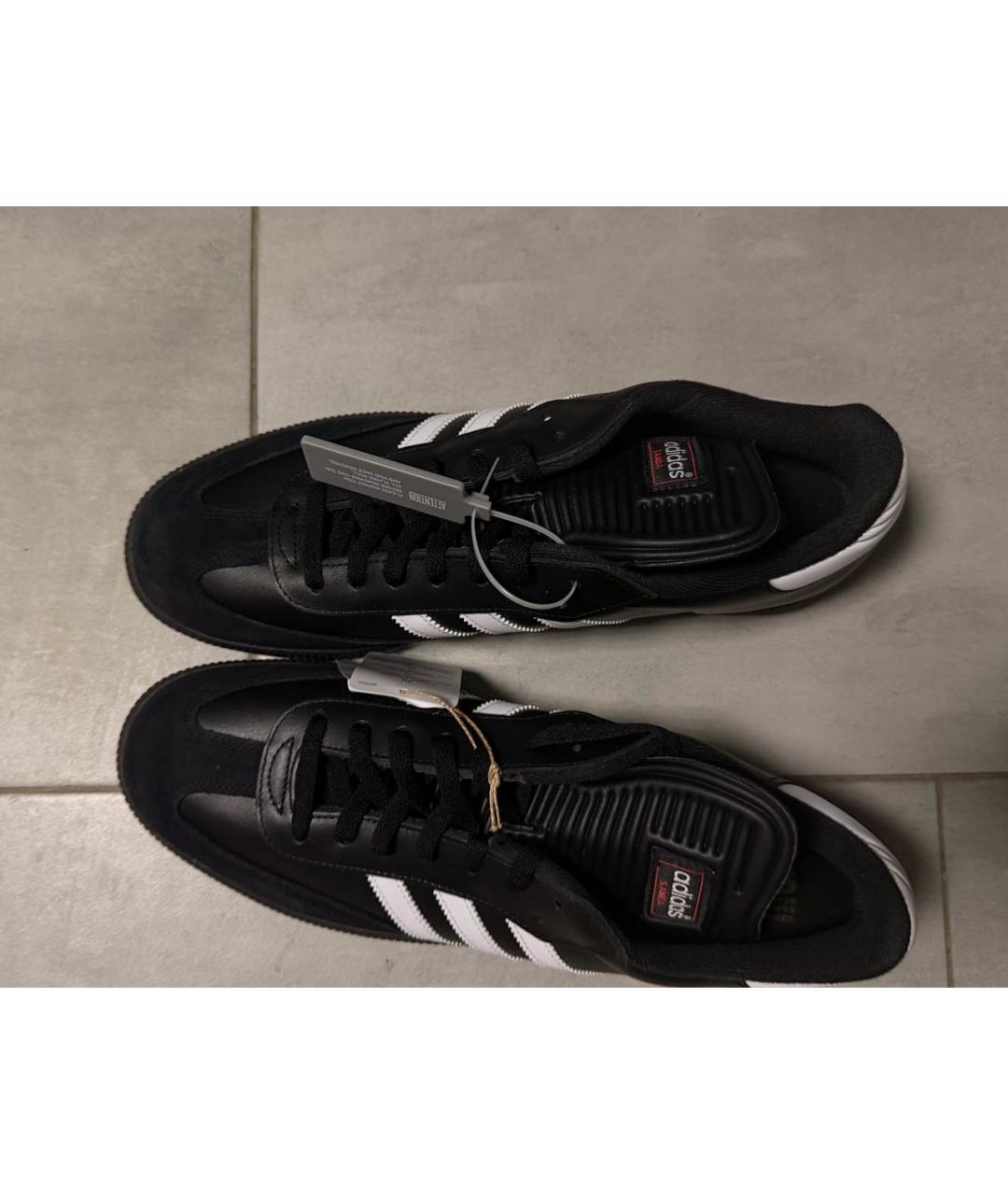 ADIDAS Черные низкие кроссовки / кеды, фото 2