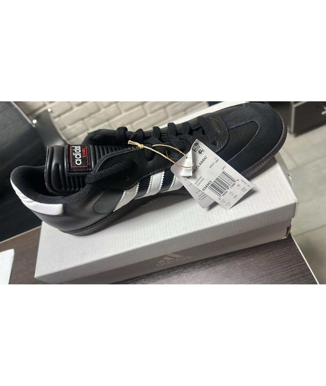 ADIDAS Черные низкие кроссовки / кеды, фото 5