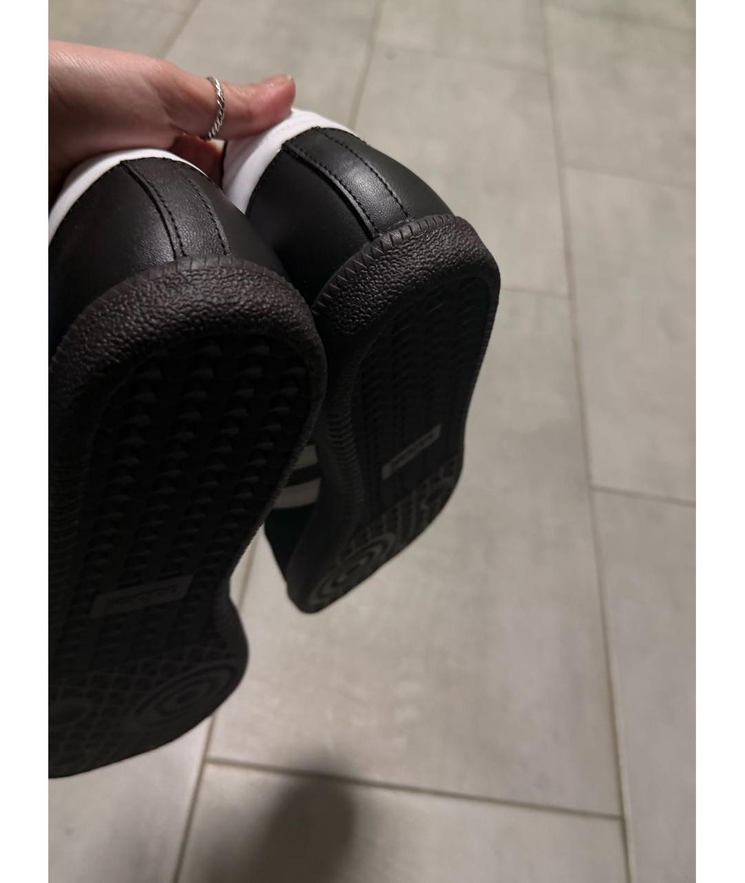 ADIDAS Черные низкие кроссовки / кеды, фото 4