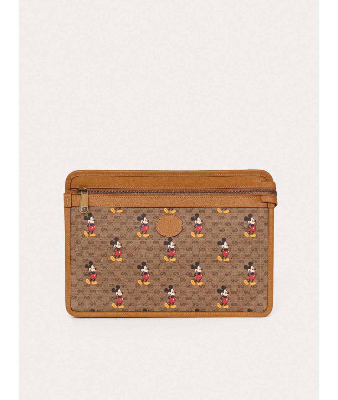GUCCI Бежевая кожаная папка для документов, фото 9