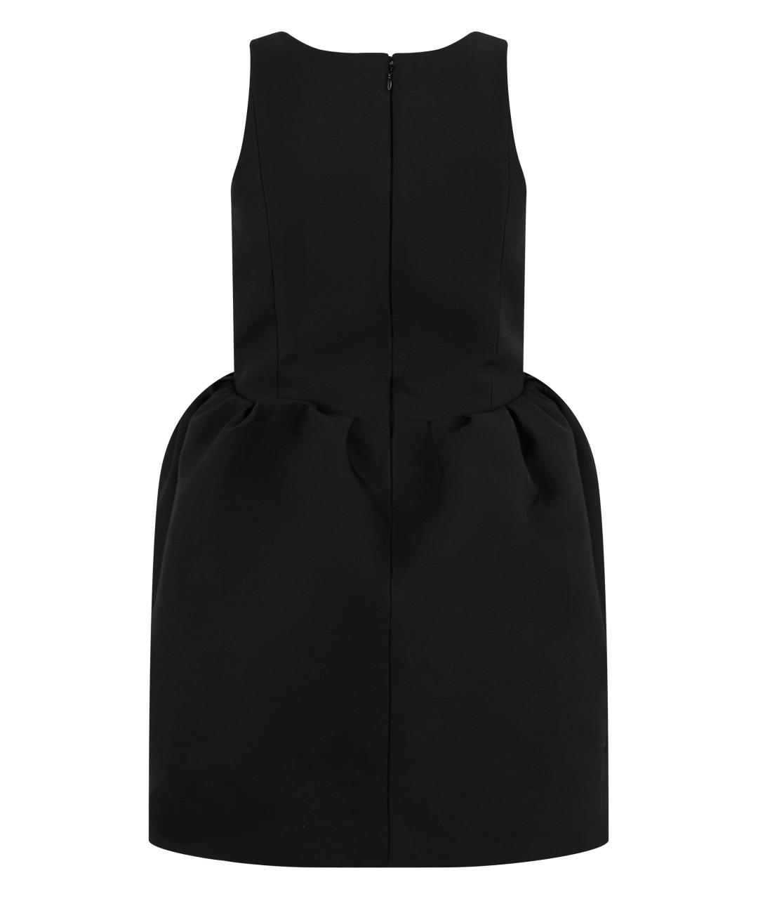 BALENCIAGA Черное шерстяное платье, фото 2