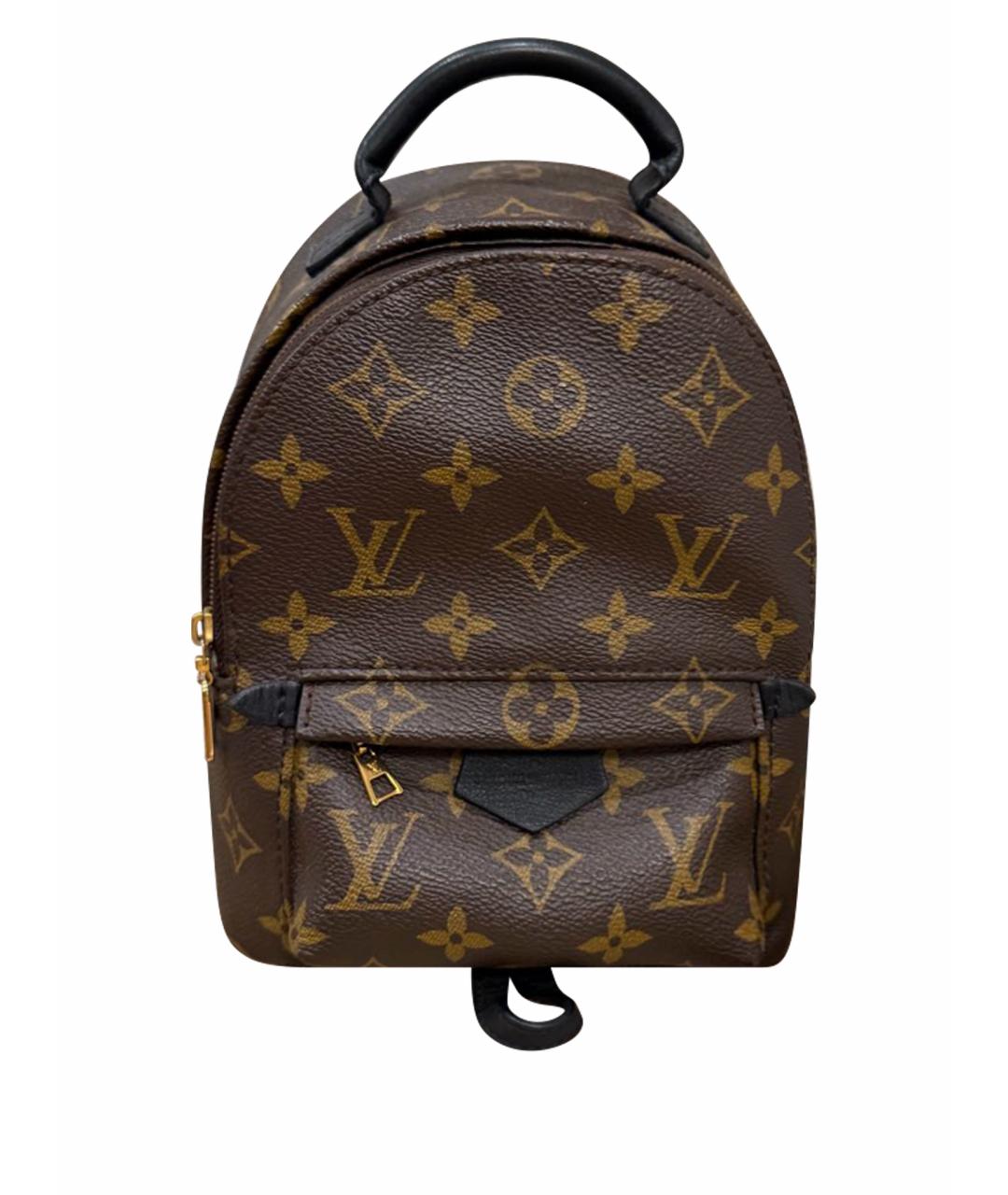 LOUIS VUITTON Коричневый рюкзак из канвы, фото 1