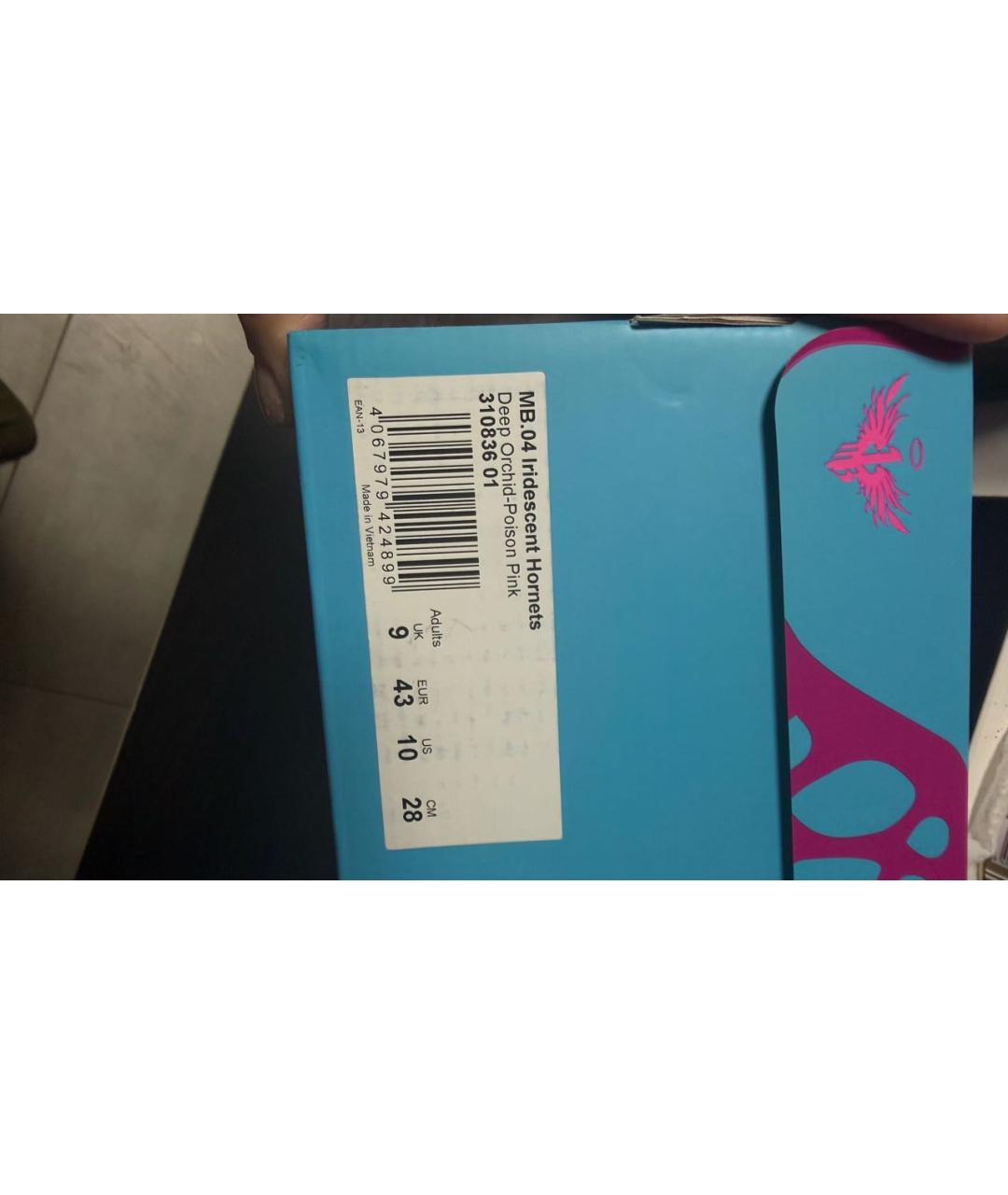 PUMA Фуксия синтетические низкие кроссовки / кеды, фото 4