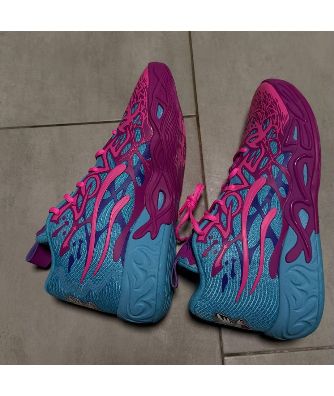 PUMA Фуксия синтетические низкие кроссовки / кеды, фото 5