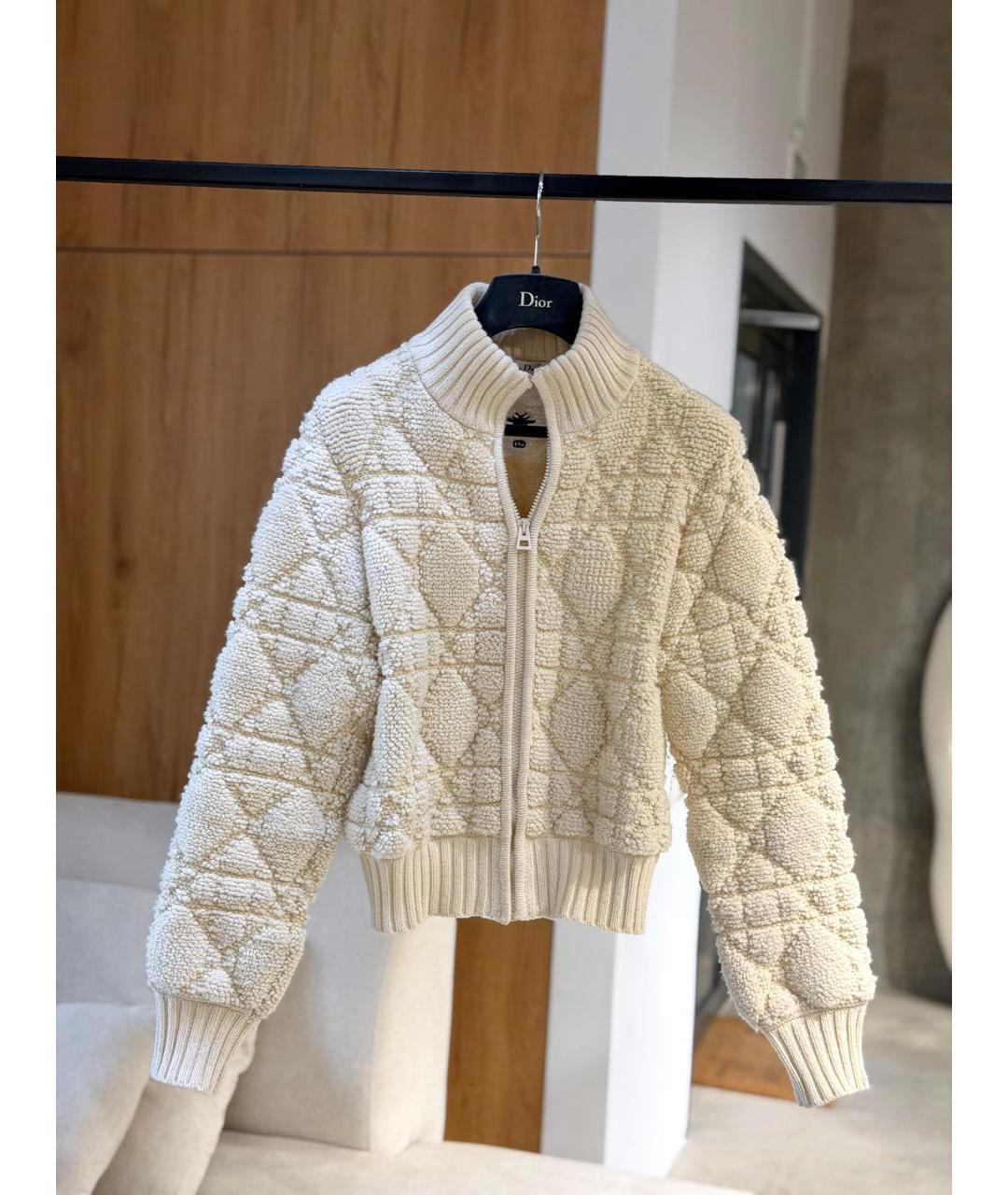 CHRISTIAN DIOR Бежевая куртка, фото 4