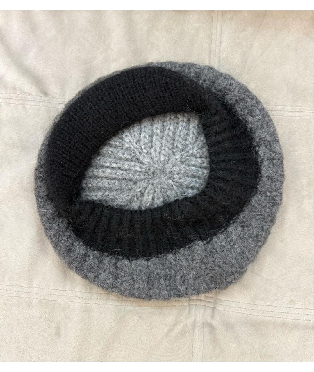 MAX MARA Серая шляпа, фото 4