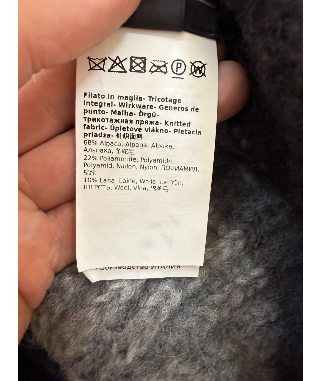 MAX MARA Серая шляпа, фото 7