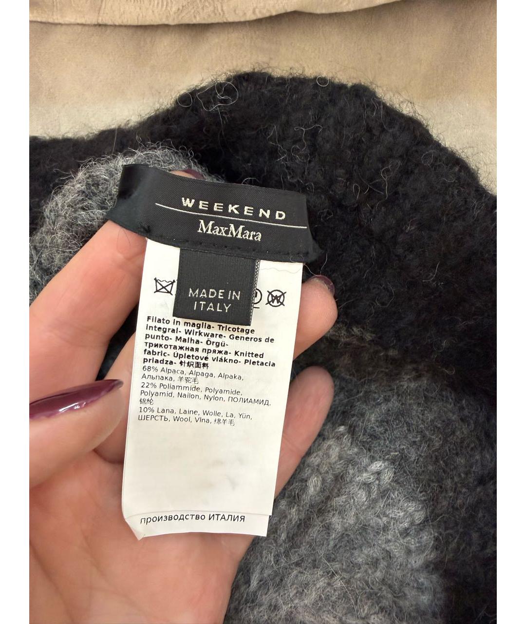 MAX MARA Серая шляпа, фото 5