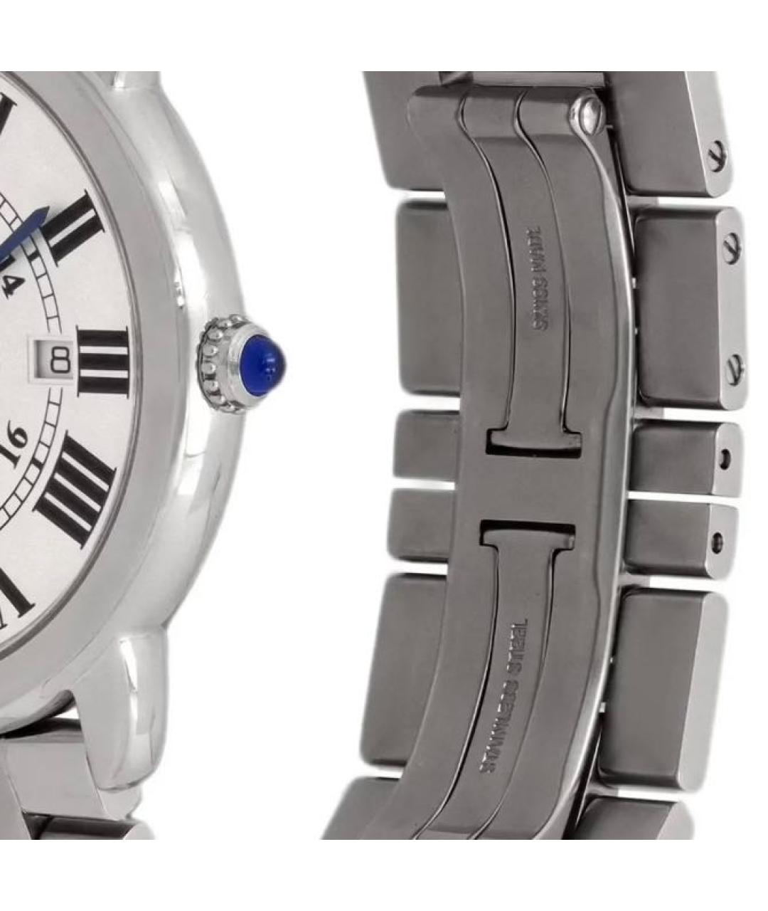 CARTIER Серебряные металлические часы, фото 4