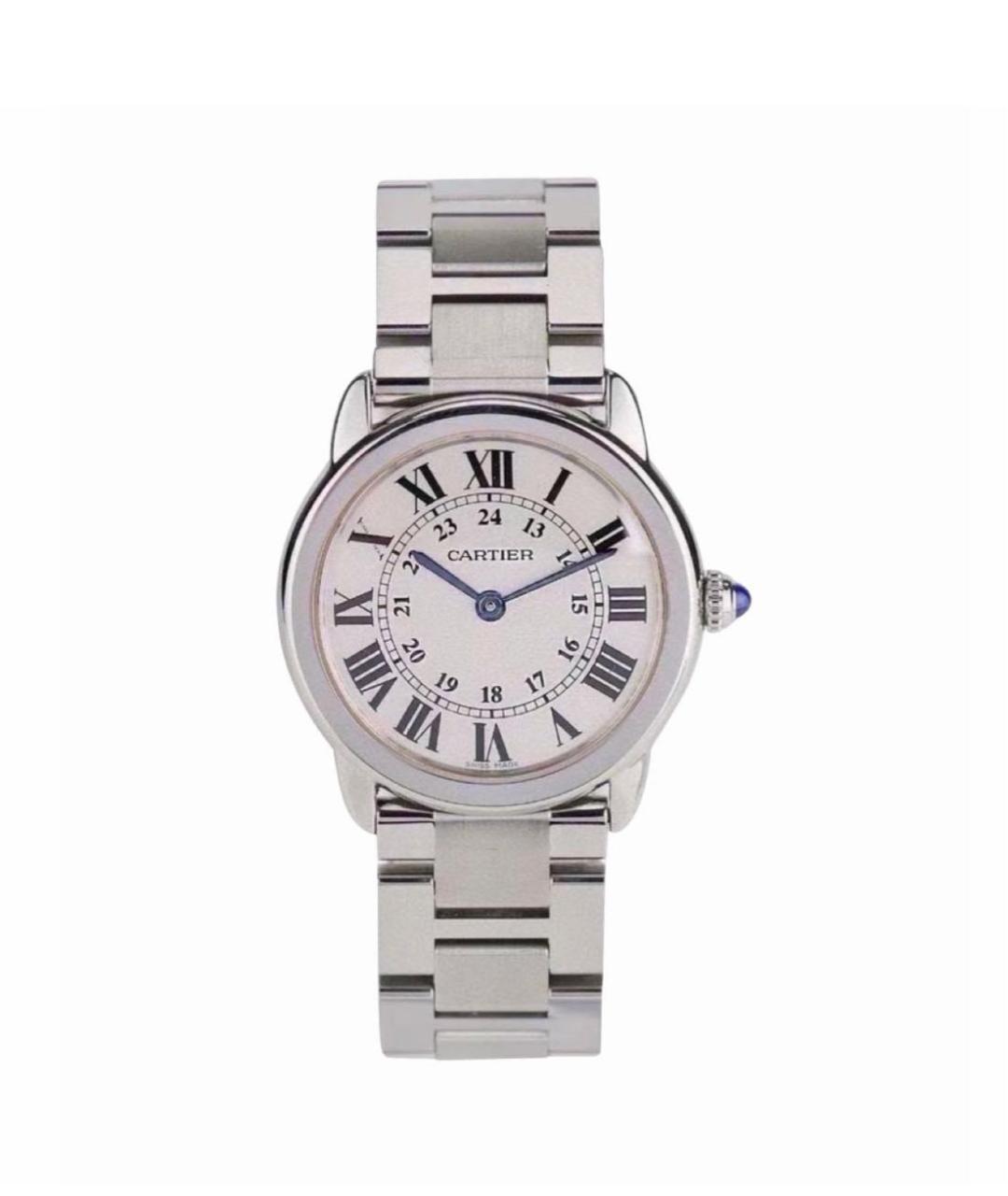 CARTIER Серебряные металлические часы, фото 5