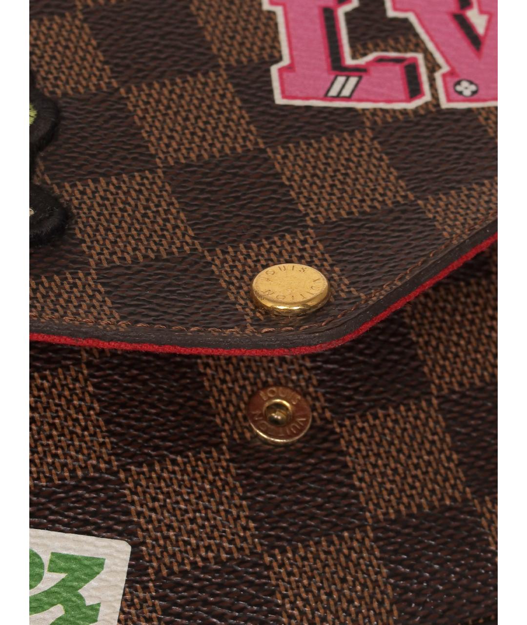LOUIS VUITTON Коричневая сумка через плечо, фото 6