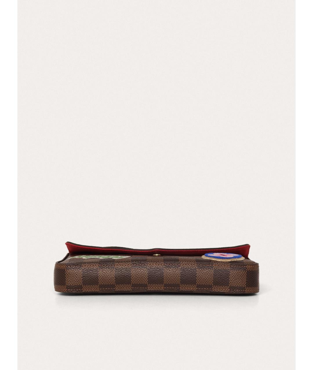 LOUIS VUITTON Коричневая сумка через плечо, фото 4