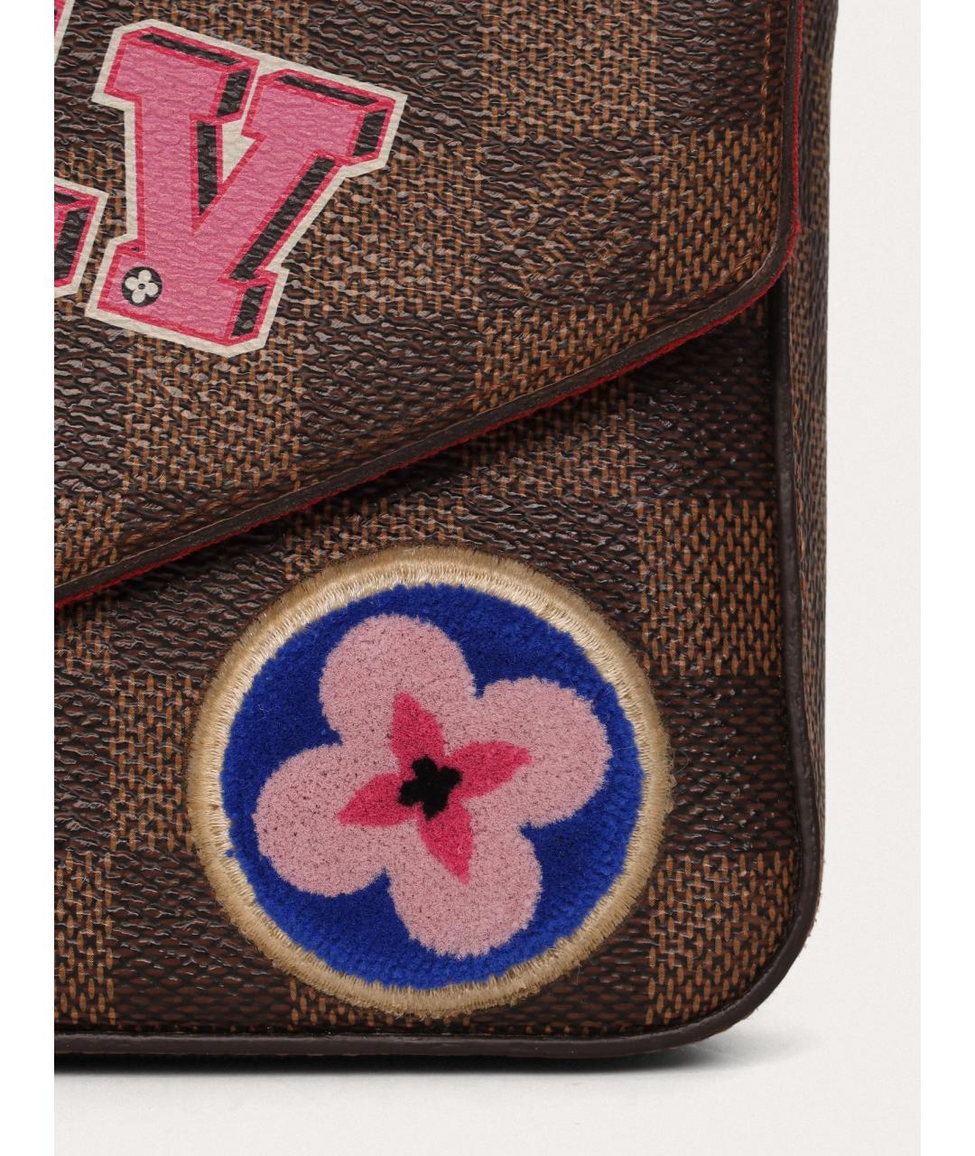LOUIS VUITTON Коричневая сумка через плечо, фото 5