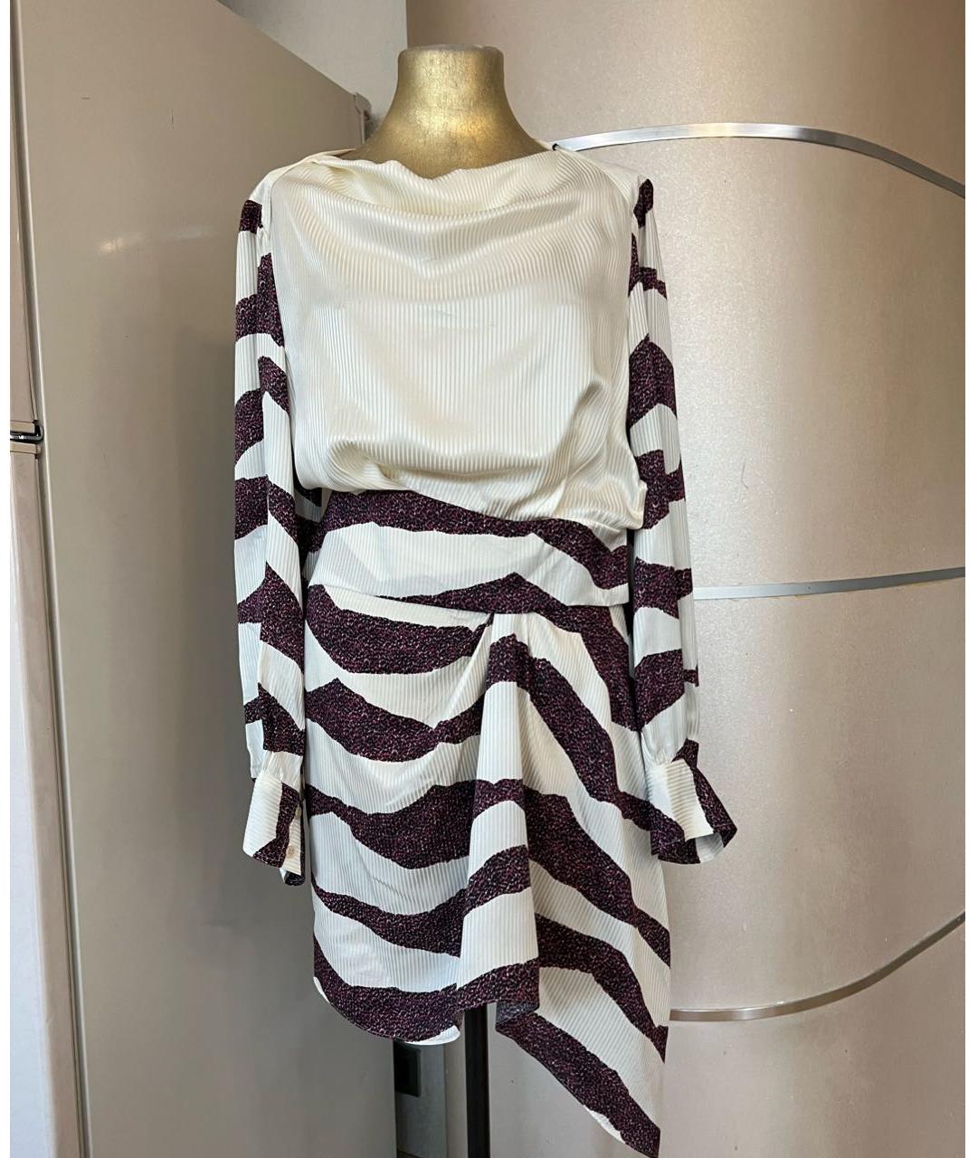 ISABEL MARANT Мульти шелковое повседневное платье, фото 8