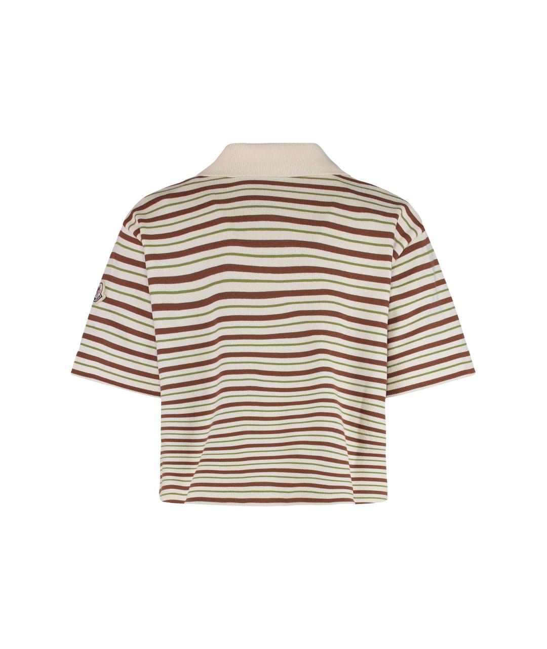 MONCLER Мульти хлопковая футболка, фото 2
