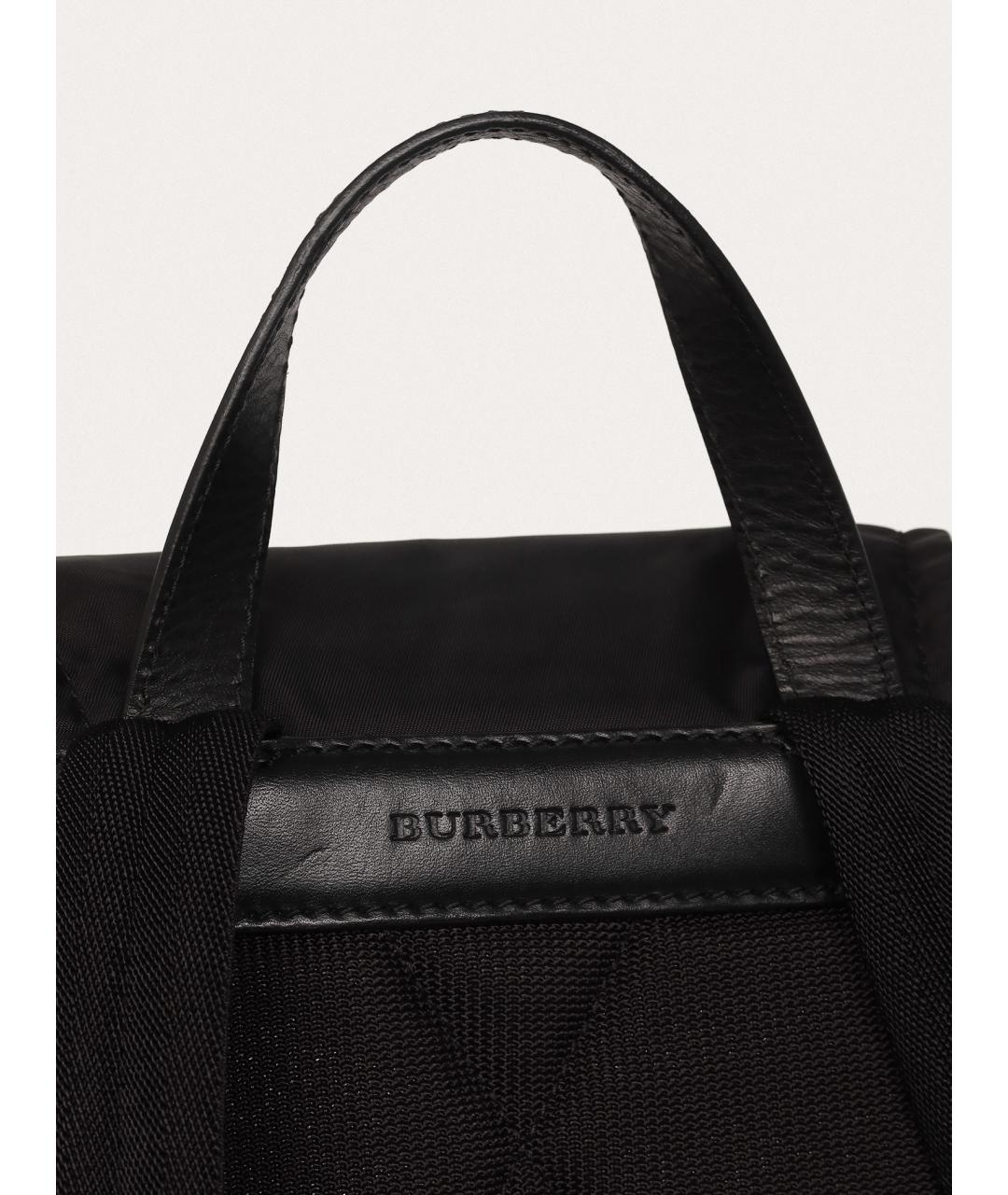 BURBERRY Черный рюкзак, фото 6