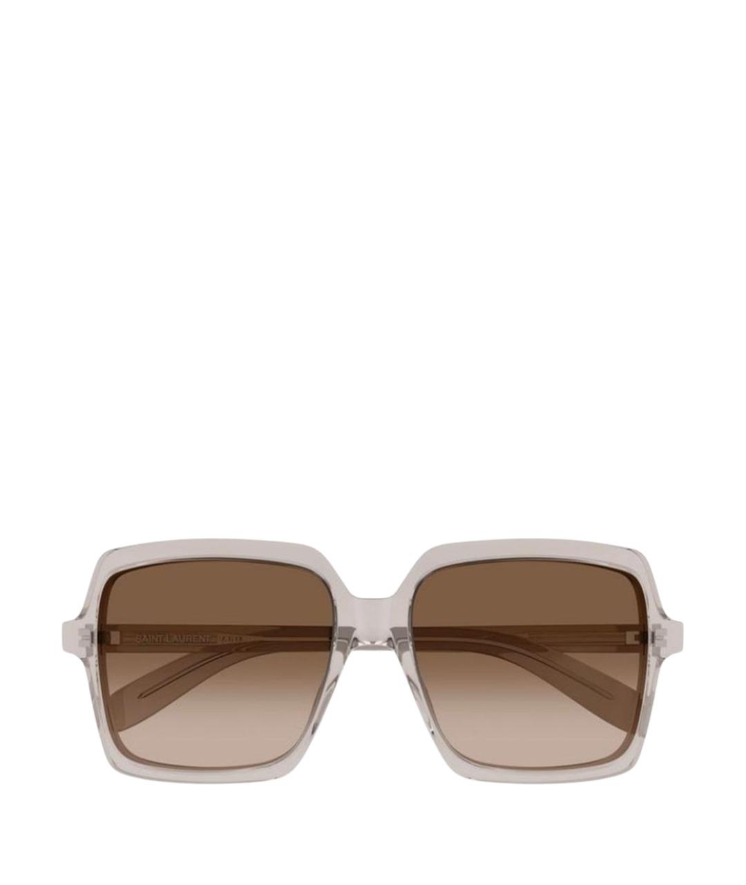 SAINT LAURENT Мульти пластиковые солнцезащитные очки, фото 1