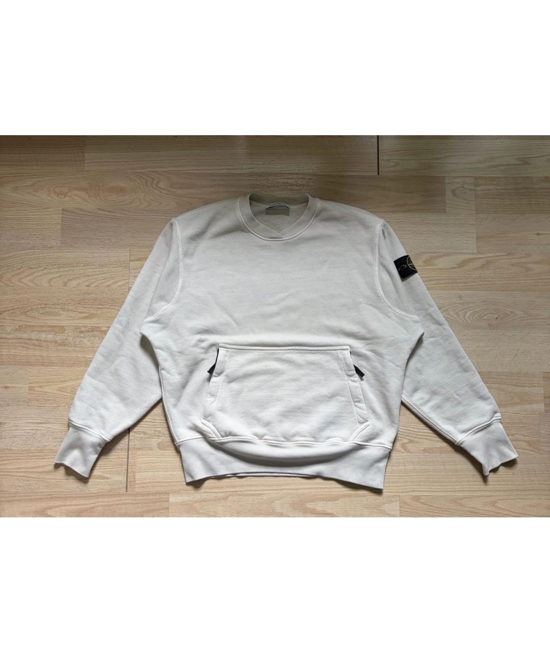 STONE ISLAND Серая хлопковая водолазка, фото 9