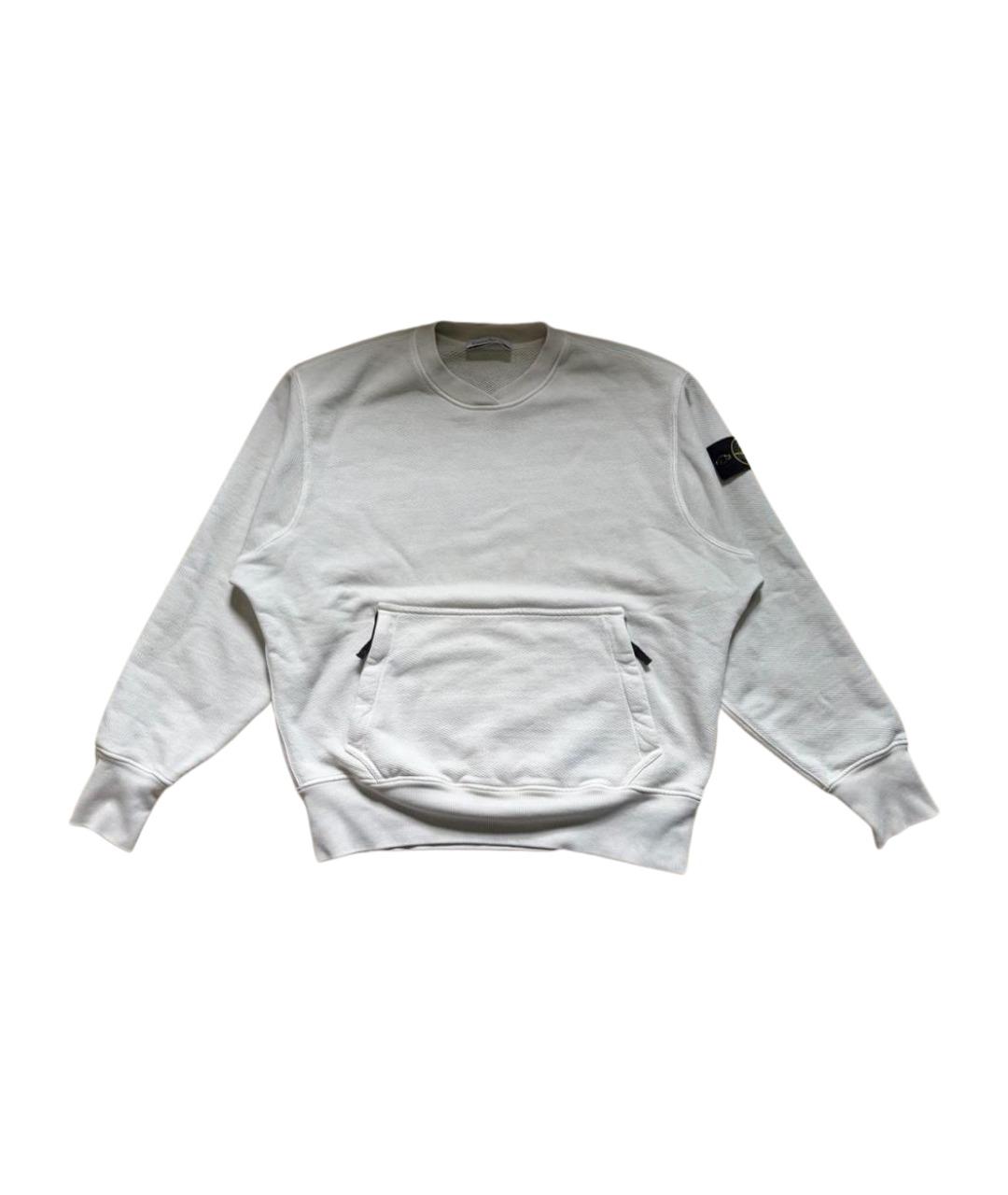 STONE ISLAND Серая хлопковая водолазка, фото 1