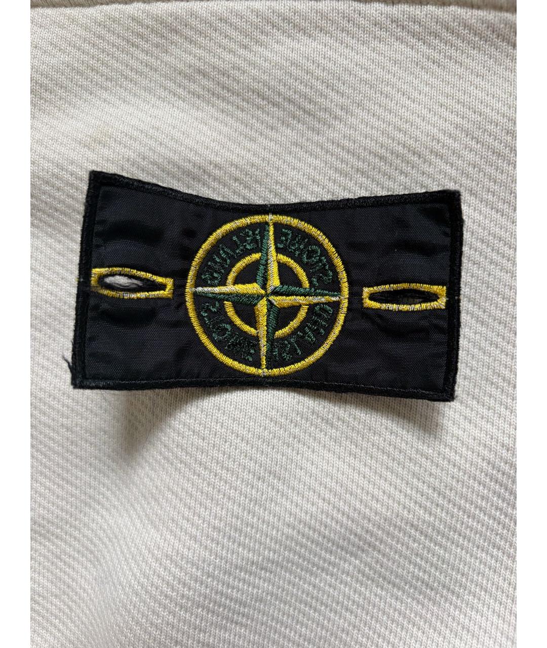 STONE ISLAND Серая хлопковая водолазка, фото 5
