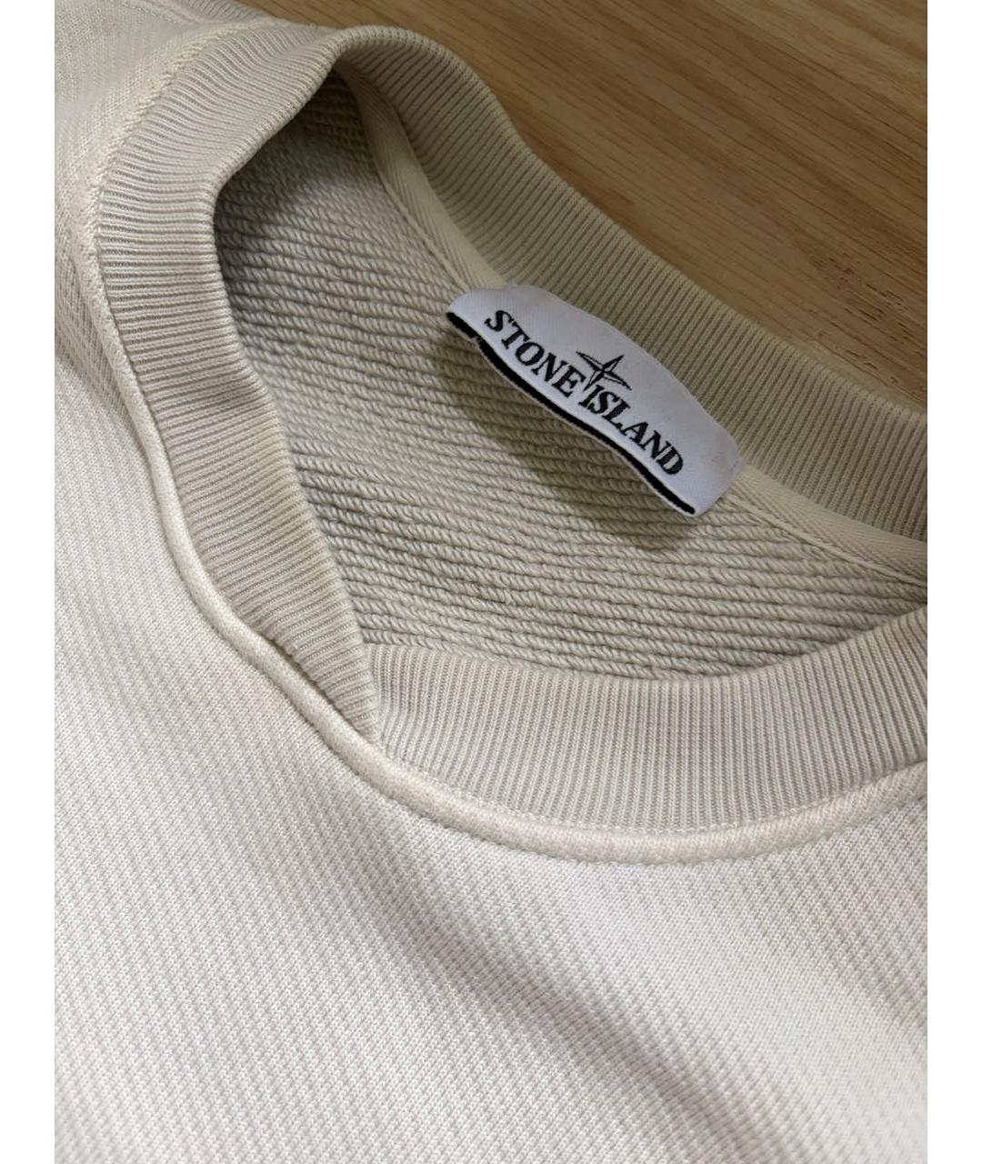 STONE ISLAND Серая хлопковая водолазка, фото 2