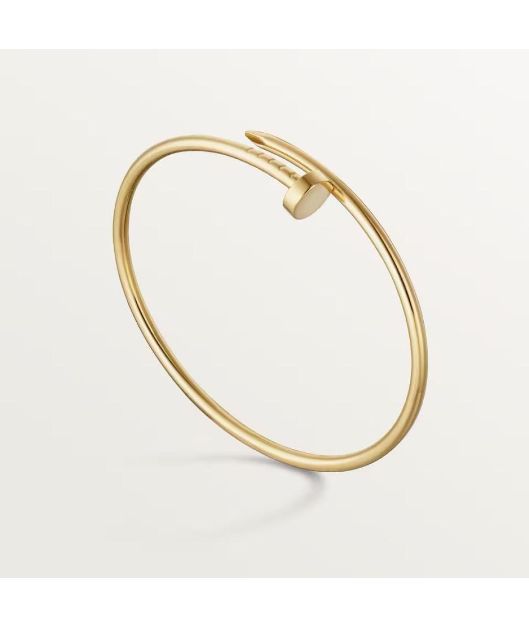 CARTIER Золотой браслет из желтого золота, фото 2