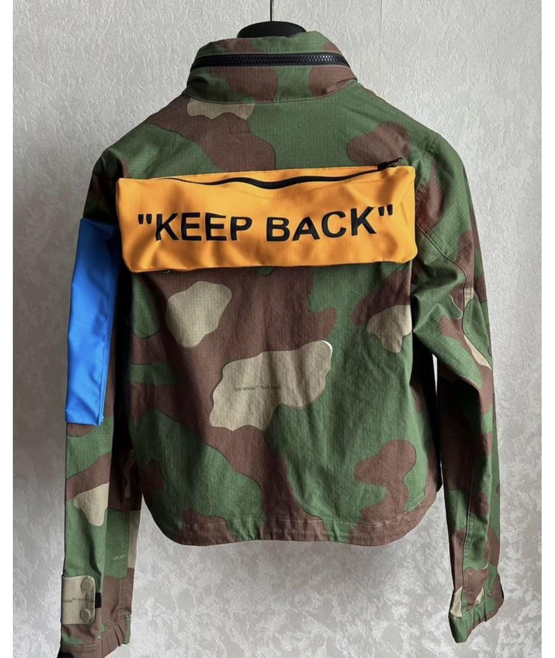 OFF-WHITE Хаки куртка, фото 2