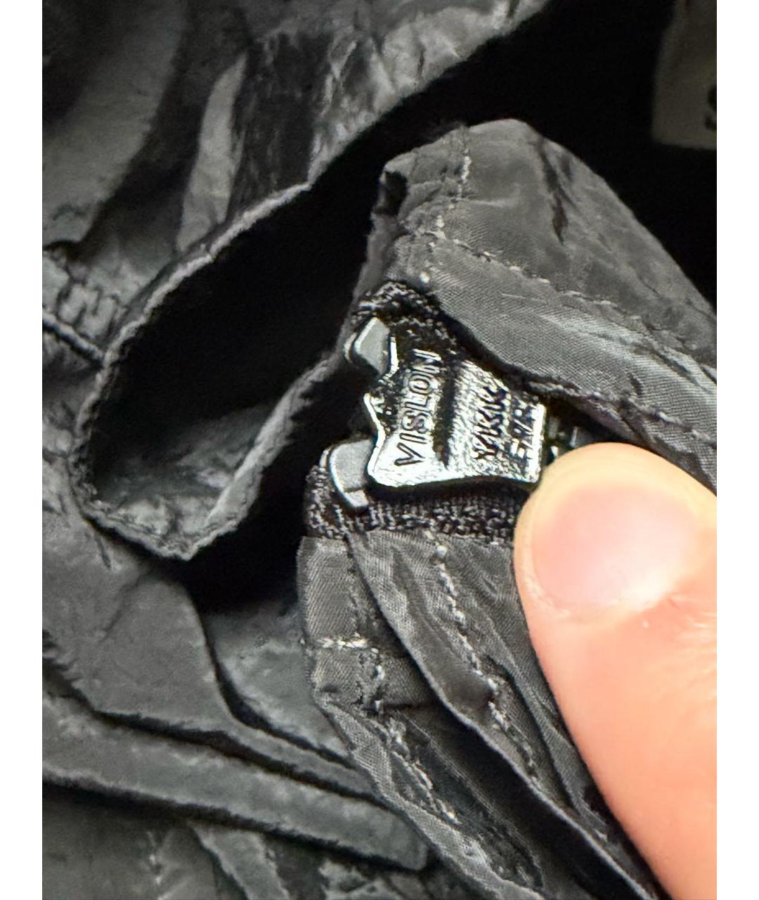 STONE ISLAND Черная нейлоновая спортивная куртка, фото 6