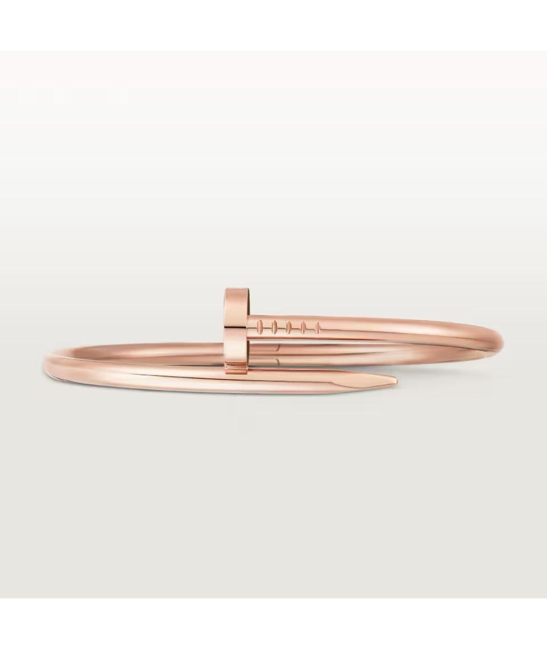 CARTIER Розовый браслет из розового золота, фото 4