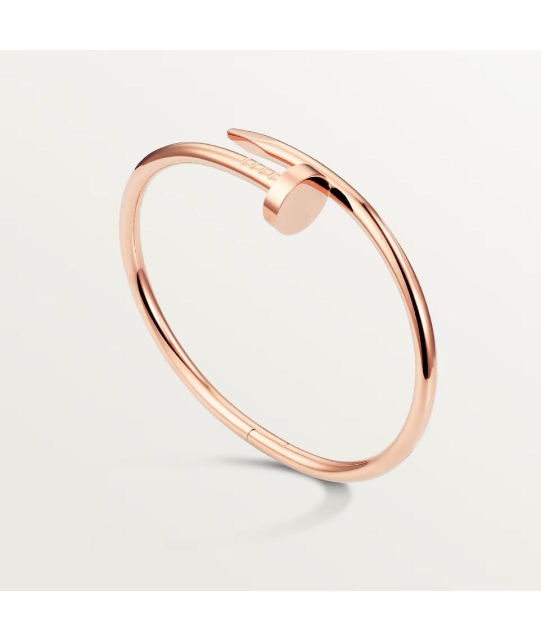 CARTIER Розовый браслет из розового золота, фото 2