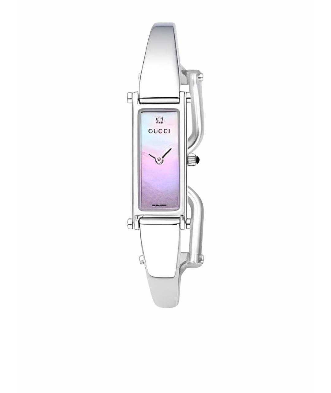 GUCCI Серебряные часы, фото 1
