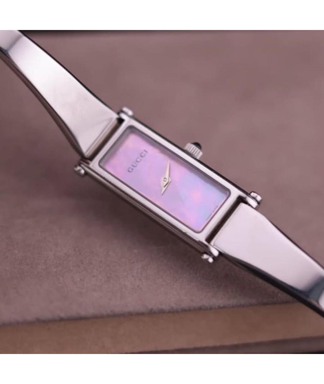 GUCCI Серебряные часы, фото 3