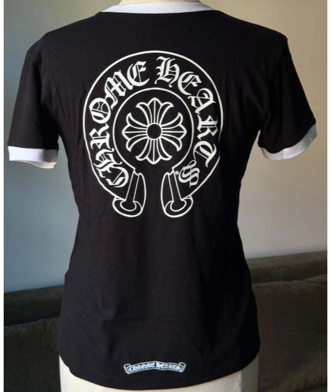 CHROME HEARTS Мульти хлопковая футболка, фото 5