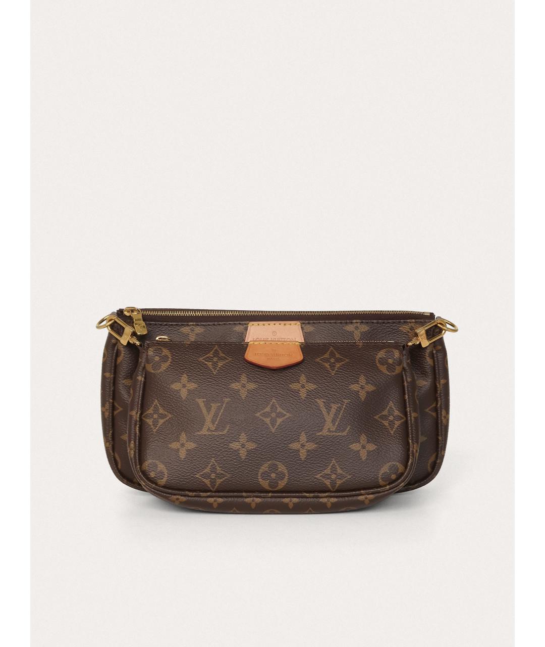LOUIS VUITTON Коричневая сумка через плечо, фото 9